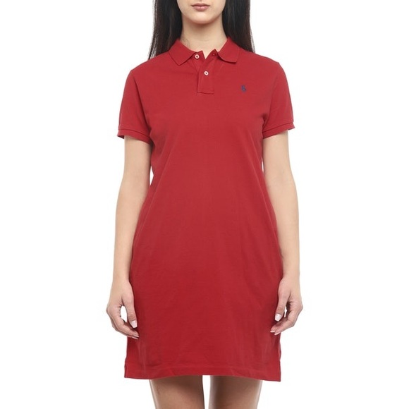 Ralph Lauren Dresses Ralph Lauren Sport Red Polo Womens Dress With